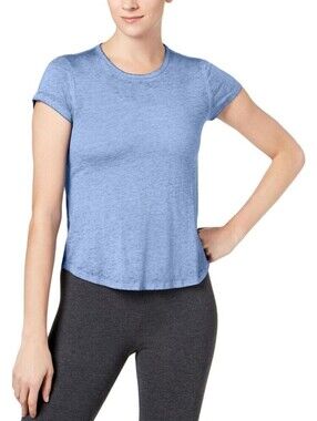 Calvin Klein Womens Performance Flared-Hem Top Size XL
